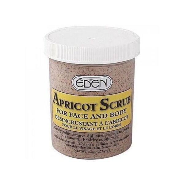 Eden naturals Wash Eden Apricot Scrub (For Face N Body), 454g.